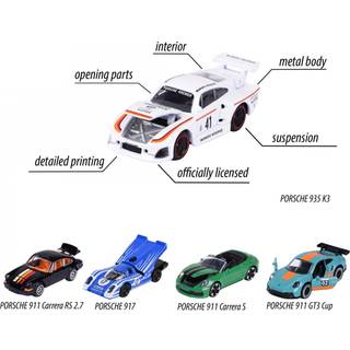 Majorette Porsche Biler 5-Pak