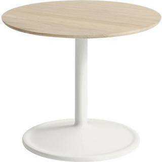 Muuto Soft Sidebord Solid Oak/Off White Ø41h: 48 cm