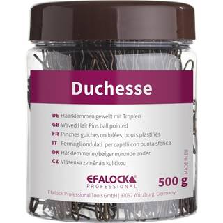 Efalock Professional Hårstyling Hårnåle og hårspænder Duchesse hårspænder 7 cm Brun 530 Stk. (0,00 kr / 1 stk.) - 530 Stk.