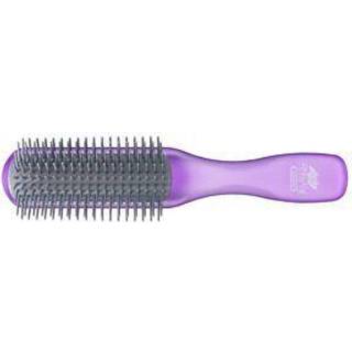 Kent Brushes Airhedz Glo Half Round Detangling Brush Purple
