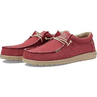 HeyDude Wally Braided Sneaker Herrer størrelse 42 farve rød