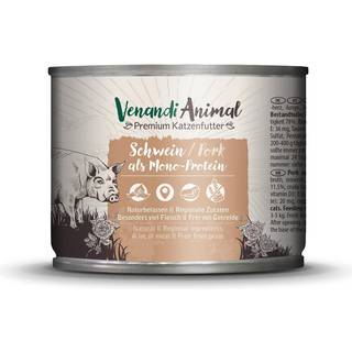 Venandi Animal Gris som monoprotein 94.75 DKK/1 kg (6 x 200.0g)