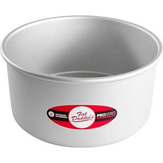 Fat Daddios PRD-84 Anodiserede aluminiumsrunde kagepande 8 x 4 tommer