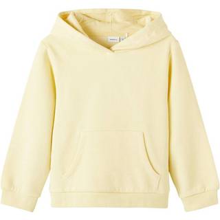 Name It NKFLENA LS SWEAT WH BRU i gul til piger