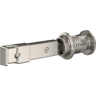 National Hardware N700-151 Interi?r glidende staldd?r Hardware Lock 5 """" X 1-1/4 """" X 3/4 """" Satin Nickel