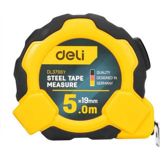 Deli Tools Steel Measuring Tape 5m/25mm EDL3797Y(yellow)