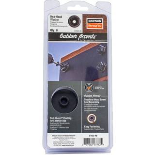 Simpson Strong-Tie STN22-R8-1 """" Udend?rs accenter Hex-Head Washer 8CT