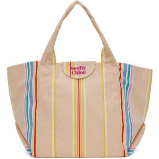 Handbag - Beige - --