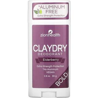 zionhealth - Bio Claydry deodorant - Elderberry