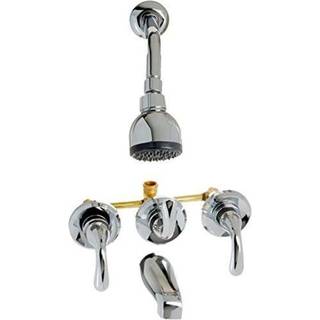 Homewerks over hele verden 179914 Baypointe Chrome 3 Lever Bruser vandhane