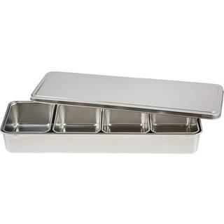 Endo shoji tkg AYK11004 krydderikonditionsbeholderlængde 17,1 x 5,7 x 2,4 tommer (435 x 145 x 60 mm) Opbevaringsbeholder Forskellige anvendelser