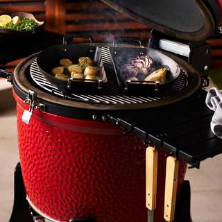 Kamado Joe Karbon Stål Half Moon Pan ✓ På lager - klar til levering og afhentning