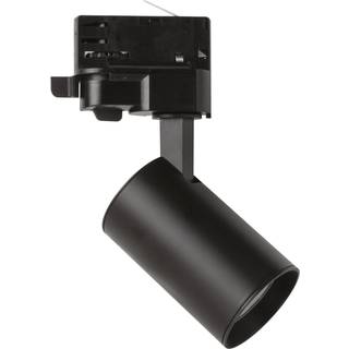 Marco 2 Mini LED-spot, 3-fase skinne, sort, 2.800K