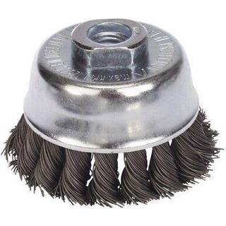 LESSMANN Kopbørste stål/snoet Ø90 x M14 mm (485237)