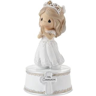 Precious Moments Girls First Communion Musical | Holy Communion Resin Musical | Nattverd gave