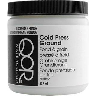 Qor akvarel kold pressegrund med gylden 8 oz. Jar professionelle medier og grunde