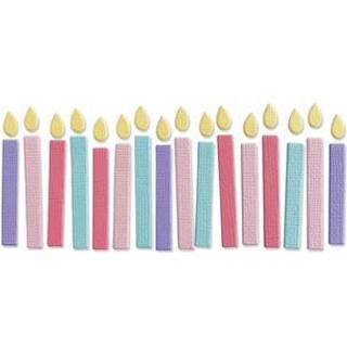 Thinlits Die Birthday Candles by Kath Breen