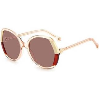 Carolina Herrera CH 0051/S DLN/4S 58 Solbriller Kvinder Lyserød - Transparent Pink Brown - 58mm