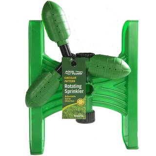 Aqua Plumb roterende sprinkler med 3-arms cirkul?rt m?nster