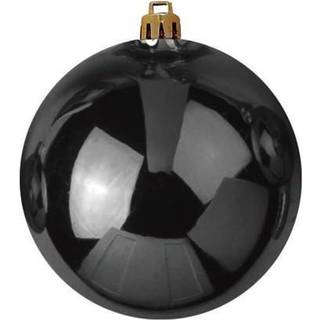 Europalms Deco Ball 30cm, black TILBUD NU sort bold