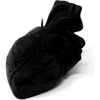 Schwarze Anatomische Herz Kerze