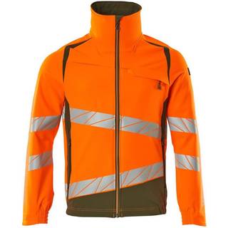 MASCOT ACCELERATE SAFE arbejdsjakke, hi-vis orange/mosgrøn - L