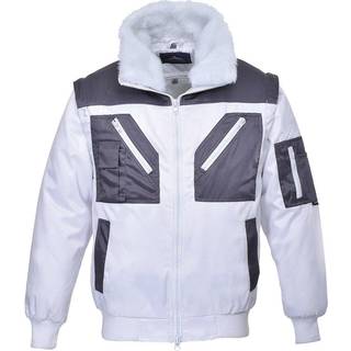 2 farvet pilotjakke - Marine (Størrelse: XXX-Large)