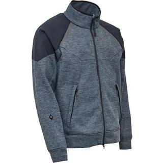 Fleece midlayer jakke 150016 grå melange L
