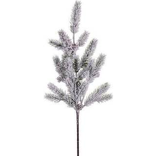 Vickerman 19.5 """" Snowy Glitter Aritificial Pinecone FIR Spray 4 pr. Taske.