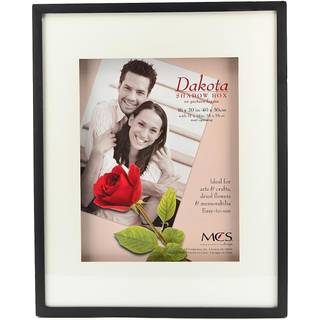 MCS 16x20 tommer Dakota Wood Shadow Box Frame med 11x14 tommer Mat ?bning Black (52733)