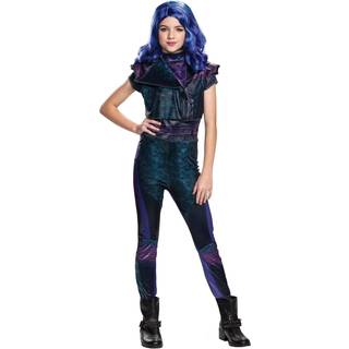 Mal Descendants 3 Classic Girls Costume Officiell Disney Halloween outfit Kids Size Medium (7-8) Purple