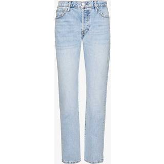 Frame Le Slouch mid-rise straight jeans - blue - 33