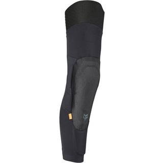 FOX Launch Elite Knæ Og Skinnebens Beskytter Sort - Størrelse X-Large
