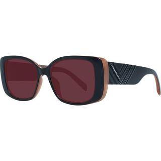 Karen Millen KM5047 020 53 Solbriller Kvinder Black - Black On Milky Nude Brown - 53mm