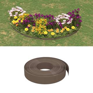 græskant 10 m 10 cm polyethylen brun