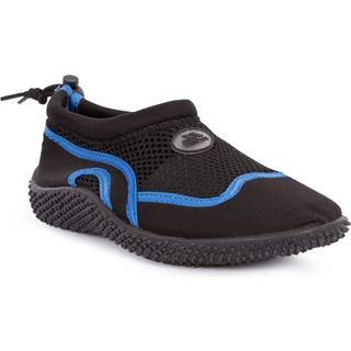 Trespass paddle junior - unisex aqua shoe BLACK/BLUE 32
