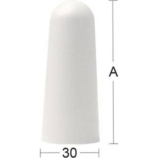 Habo dørstopper 10963-44 Ø44 plast hvid 6024