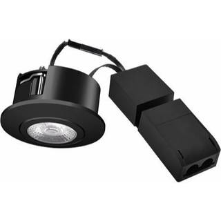 Outlet: DIOSPOT 40, sort rund 6W, 450lm, 38°
