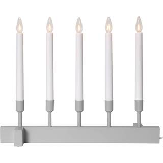 Star Trading - Advent Candlestick Wind - Beige - 32 cm