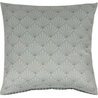 Pudebetræk 60x63 cm - Vendbart design i 100% Bomuldssatin - Fan green - Fra By Night