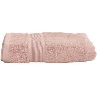 Bambus Håndklæde - 50x100 cm - Lys Rosa - Bambus/bomuld - Frotté håndklæde fra Excellent By Borg