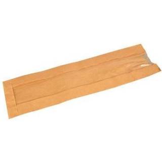Bagerpose Rude Brun 160/80x455 mm 250stk Ribbet 50 g.