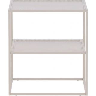 Venture Design Netz sidobord Beige 55 x 55 cm