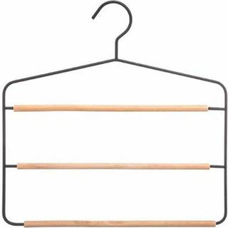 Buksebøjle i eukalyptustræ - Sort - 34cm x 1,4cm 36cm - Clara