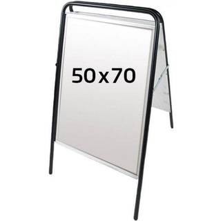 Expo Sign Gadeskilt, 50 x 70 cm, sort
