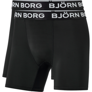 Björn Borg Performance Boxer 2-pak, M, Black