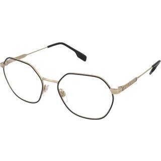 Burberry Kvinde BE1350 Erin 1326 Optiske stel Metal Sort Transparent Geometrisk Normal