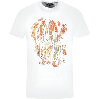 Cavalli Class White Cotton T-Shirt