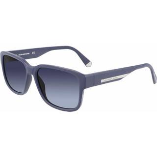 Calvin Klein Unisex CKJ21631S 400 Solbriller Plast Blå Blå Firkantet Skygge