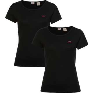Levi's Crewneck 100% Bomuld T-shirt 2 PakkeSmall